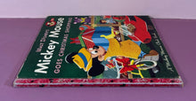 Load image into Gallery viewer, Vintage 1953 Walt Disney's Mickey Mouse Goes Christmas Shopping Club Book
