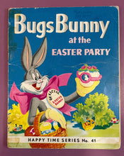 Load image into Gallery viewer, Vintage Bugs Bunny at the Easter Party Happy Time Series No. 41 Book (1963)
