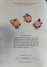 Load image into Gallery viewer, Vintage Walt Disney's Three Little Pigs a Little Golden Book D78 (1972)
