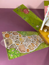 Load image into Gallery viewer, Vintage 1976 Knickerbocker Holly Hobbie Gazebo Playset with Doll &amp; Swing
