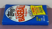 Load image into Gallery viewer, 1983 Topps Major League Baseball Unopened Wax Pack 15 Cards + Gum
