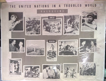 Load image into Gallery viewer, Vintage 1949 UN Poster: The United Nations in a Troubled World - Palestine
