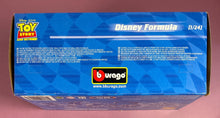 Load image into Gallery viewer, Burago Disney Pixar Toy Story Buzz Lightyear Formula Race Car 1/24 Scale
