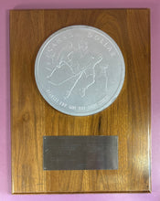 Load image into Gallery viewer, Royal Canadian Mint 1993 Stanley Cup Centennial Dollar Display Plaque w/COA
