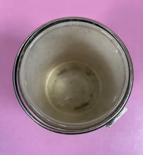 Load image into Gallery viewer, Antique Victorian Silver Plated Engraved Biscuit Barrel Jar on Stand
