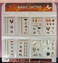 Load image into Gallery viewer, Vintage Magic Tattoo Fashion Tattoo Stickers Waterproof Lot Made in Korea
