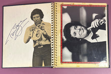 Load image into Gallery viewer, Vintage Tom Jones Photo Album / Scrapbook Blue Cover 1970s Memorabilia

