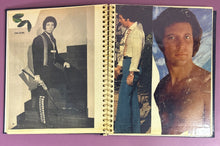 Load image into Gallery viewer, Vintage Tom Jones Photo Album / Scrapbook Blue Cover 1970s Memorabilia
