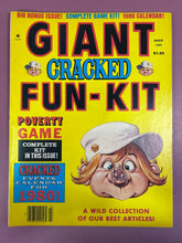 Load image into Gallery viewer, Giant Cracked Fun-Kit Magazine March 1980 Poverty Game &amp; 1980 Calendar
