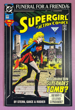 Load image into Gallery viewer, Action Comics #686 (1993) DC Funeral for a Friend Pt. 6 Supergirl Cover
