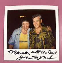 Load image into Gallery viewer, John McNab Autographed Type-1 Polaroid Photo &amp; 2 Promo Cards Lot
