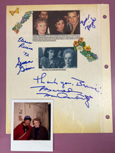 Load image into Gallery viewer, Sting &amp; Mercedes McCambridge Signed Autographed Scrapbook Page w/ Type-1 Photos
