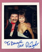 Load image into Gallery viewer, Pia Zadora &amp; Tony Orlando Signed Autographed Type-1 Polaroid Photo "To Bernie"
