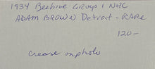 Load image into Gallery viewer, 1934 Beehive Group 1 Adam Brown Detroit Red Wings Photo Premium RARE
