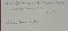 Load image into Gallery viewer, 1934-43 Beehive Group 1 Hockey Photo - Johnny Mowers Detroit Red Wings

