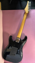 Load image into Gallery viewer, Autographed Lyon by Washburn LI15 Stratocaster Style Electric Guitar Black
