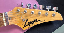 Load image into Gallery viewer, Autographed Lyon by Washburn LI15 Stratocaster Style Electric Guitar Black
