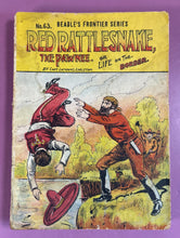 Load image into Gallery viewer, Beadle's Frontier Series No.63 Red Rattlesnake The Pawnee by Capt. Carleton
