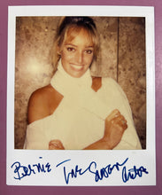 Load image into Gallery viewer, Susan Anton Signed Autographed Type-1 Polaroid Photo Inscribed to Bernie
