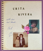 Load image into Gallery viewer, Chita Rivera &amp; Robert Palmer Dual Signed Autograph Vintage Scrapbook Album
