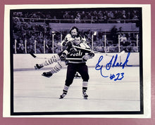 Load image into Gallery viewer, Ed Shack Autographed Photo Toronto Maple Leafs #23 Hockey Action Shot
