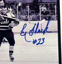 Load image into Gallery viewer, Ed Shack Autographed Photo Toronto Maple Leafs #23 Hockey Action Shot
