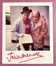 Load image into Gallery viewer, Julian Holloway Signed Polaroid Photo with Bob Hoskins Autographed Vintage
