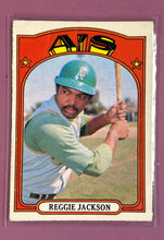 Load image into Gallery viewer, 1972 O-Pee-Chee Baseball Card - Reggie Jackson - Oakland A's #435
