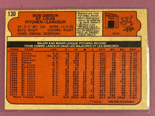 Load image into Gallery viewer, 1972 O-Pee-Chee Baseball Card - Bob Gibson #130 - St. Louis Cardinals
