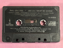 Load image into Gallery viewer, Phil Collins - Hello, I Must Be Going! Cassette Tape 1982 Atlantic Canada
