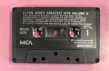 Load image into Gallery viewer, Elton John's Greatest Hits Volume II Cassette Tape MCAC-5225 Columbia House
