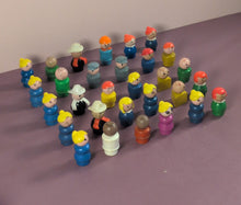 Load image into Gallery viewer, Vintage Fisher-Price Little People Figures Lot of 30 Mixed Characters Toys
