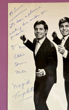 Load image into Gallery viewer, Vintage Autographed The Magid Triplets 8x10 B&amp;W Photo by Maurice Seymour
