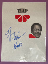 Load image into Gallery viewer, Flip Wilson Autograph Signed "Thanks" on Scrapbook Page with Cutout Photo
