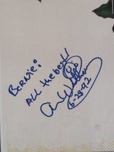 Load image into Gallery viewer, Anson Williams &amp; Righteous Brothers Dual Signed Autograph Folder 1992
