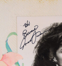 Load image into Gallery viewer, Connie Francis Autographed Photo Page Dated 1992
