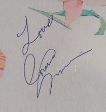 Load image into Gallery viewer, Connie Francis Autographed Photo Page Dated 1992
