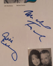 Load image into Gallery viewer, Jill Eikenberry &amp; Michael Tucker Signed "L.A. Law" Autograph Album Page
