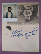 Load image into Gallery viewer, B.J. Thomas &amp; Jon Vlakos Signed Dual-Sided Photo Autograph Plaque 1980
