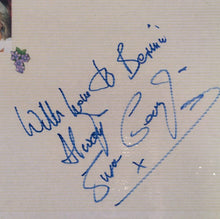 Load image into Gallery viewer, Susan George Signed Autograph Page Personalized "To Bennie" w/ Photos
