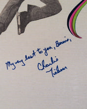 Load image into Gallery viewer, Vintage Charlie Tickner Autographed Double-Sided Figure Skating Photo Page
