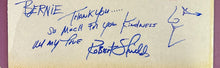 Load image into Gallery viewer, Robert Shields Autographed Thank You Note with Type-1 Polaroid &amp; Photo Collage
