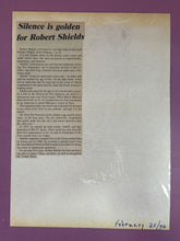 Load image into Gallery viewer, Vicki Keith Autographed Newspaper Clipping "Vicki Conquers Superior" ~1990
