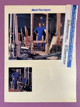 Load image into Gallery viewer, Richard Thomas Autographed Page "To Bernie" w/ Matt Ferrigno Ad on Back
