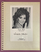 Load image into Gallery viewer, Suzette Charles Miss America 1984 Autographed Scrapbook Page w/ Clippings
