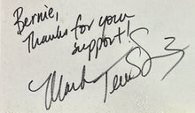 Load image into Gallery viewer, Mark Tewksbury Autographed 'One Man Show' Flyer Buddies in Bad Times Theatre
