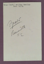 Load image into Gallery viewer, 1954 Doug &amp; Max Bentley Saskatoon Quakers Type 1 Original Hockey Press Photo
