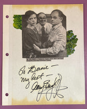 Load image into Gallery viewer, Gary Burghoff Autographed Photo Collage "The Nerd" Royal Alexandra Theatre
