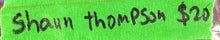 Load image into Gallery viewer, Shaun Thompson Signed Autograph Type-1 Polaroid Photo To Bernie Again
