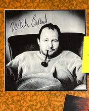 Load image into Gallery viewer, Mike Bullard Autographed "Open Book" 14x11" Promo Ad Flyer Doubleday Canada

